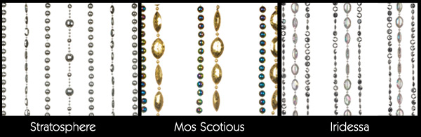 CRYSTAL CURTAIN COLLECTION - CRYSTAL BEADED CURTAINS, MATCHING CRYSTAL CURTAIN COLLECTION - CRYSTAL BEADED CURTAINS, MATCHING