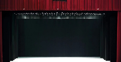 Black Stage Curtains (Black Masking)