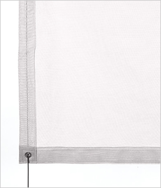 An unlined cable hem